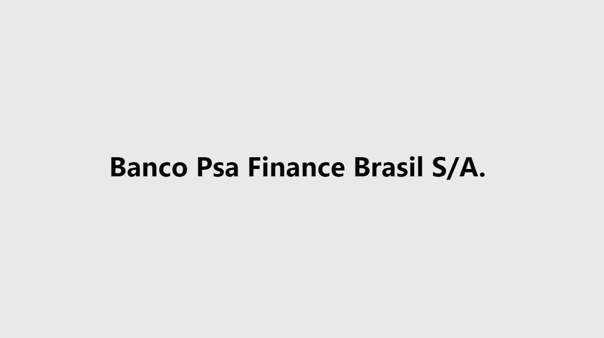 Saiba como financiar seu veículo com o Banco PSA. Fonte: Facebook Banco PSA Finance Brasil S/A.
