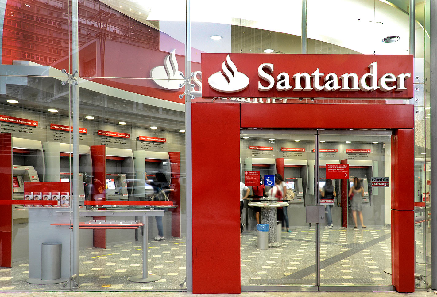 Conheça o Banco Santander.