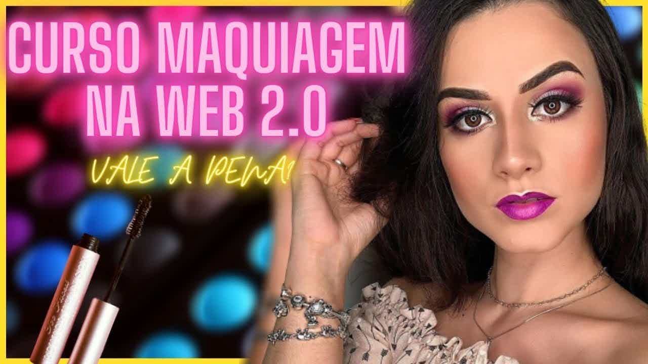 Curso com certificado online Maquiagem na Web Andreia Venturini; Fonte: YouTube