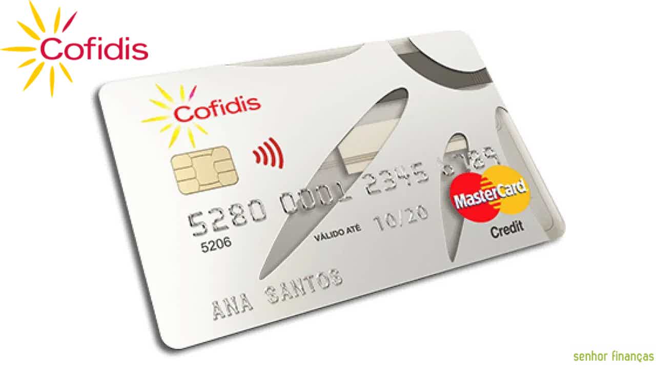 Cartão de crédito da Cofidis. Fonte: Senhor Finanças / Cofidis