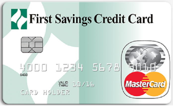 The First Savings credit card can help you control your money. Source: First Savings