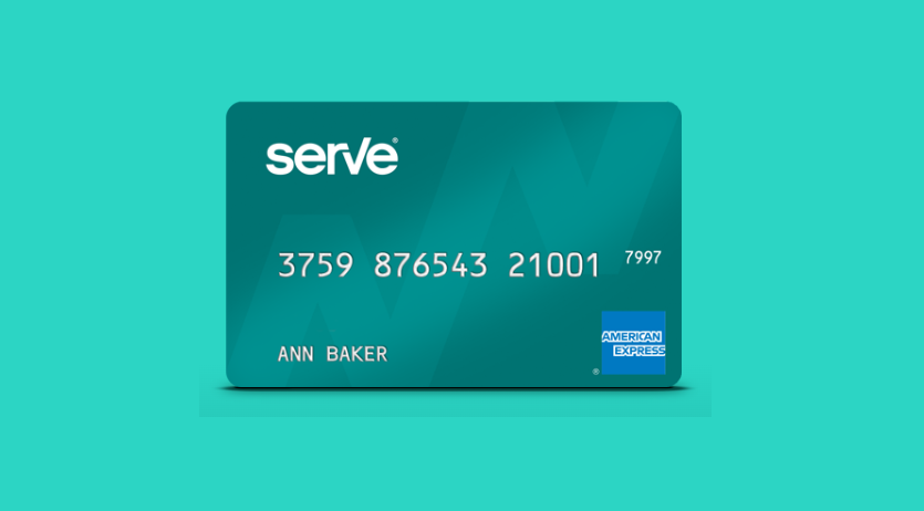 American Express Serve FREE Reloads debit card