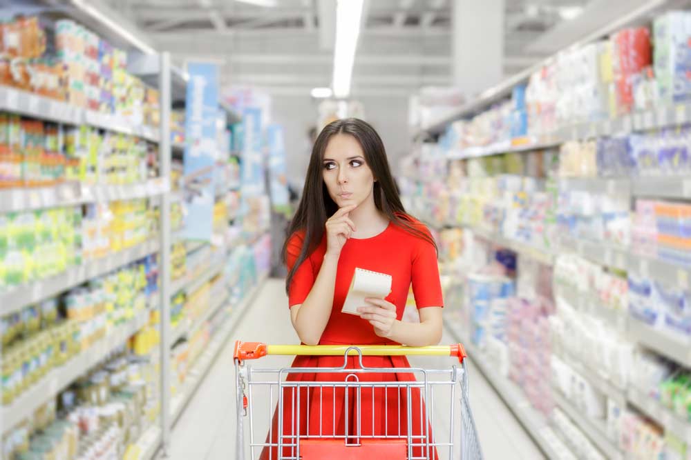 Crie uma lista de compras de supermercado (Imagem: IdeiasDecor)