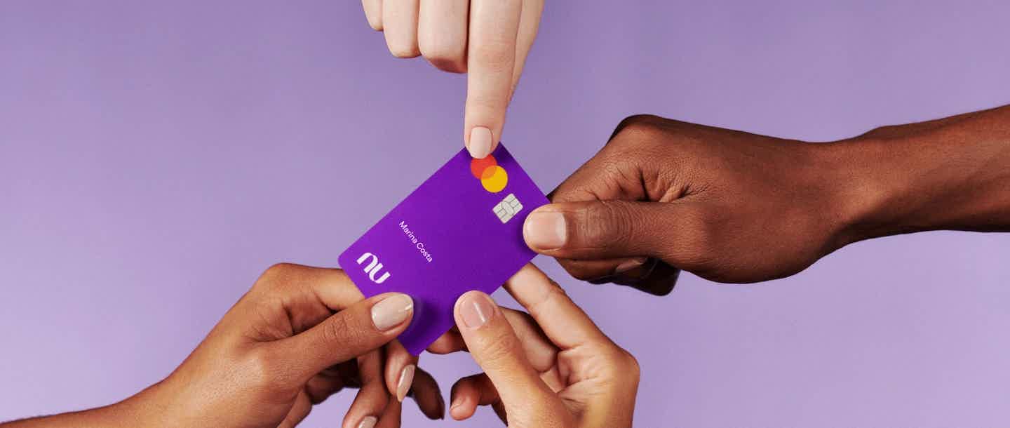 Descubra adiante quais são as principais vantagens do cartão de crédito Nubank. Fonte: Nubank.