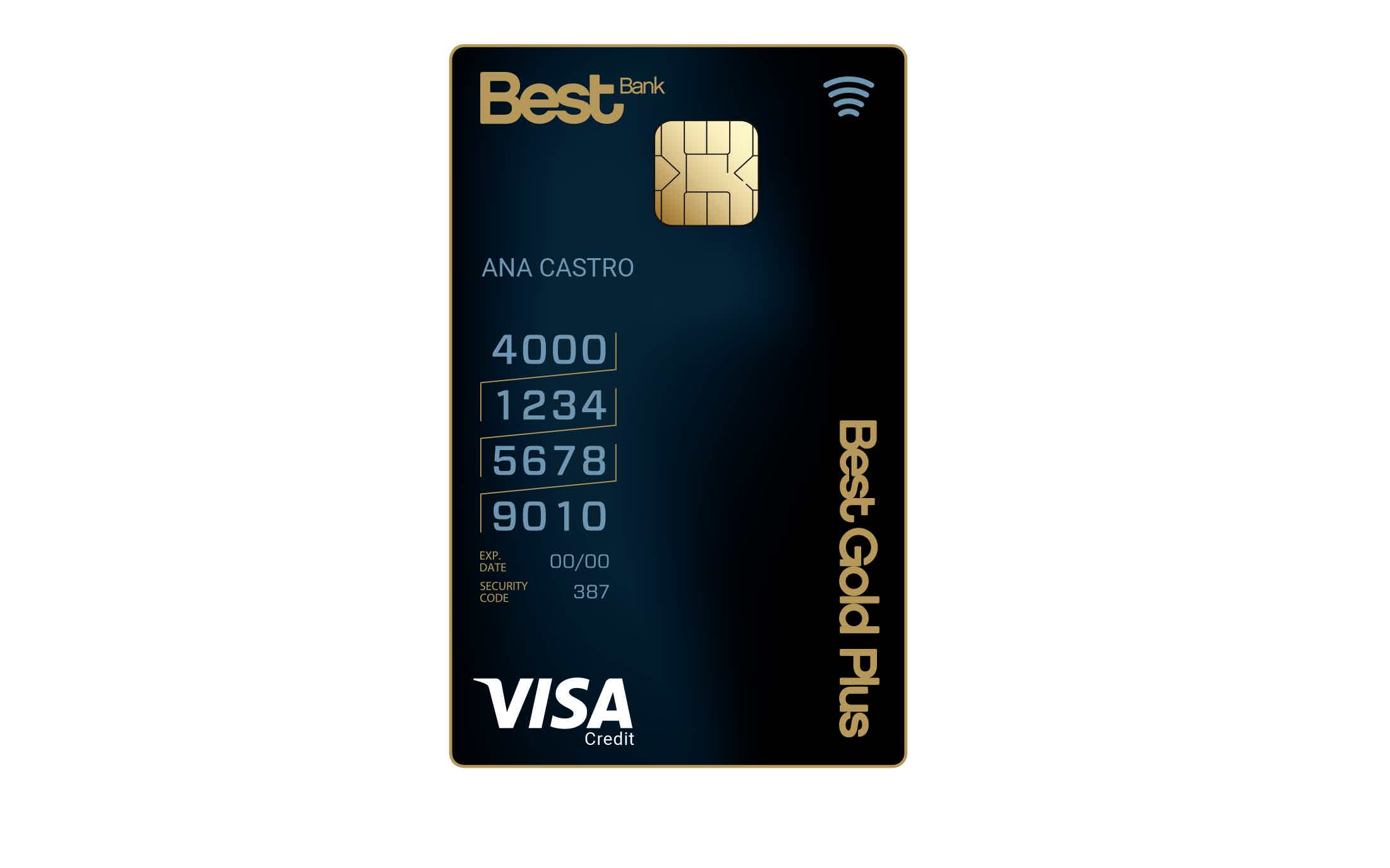 Mas, afinal, quais são as características do Cartão de crédito Banco Best Gold Plus. Fonte: Banco Best.