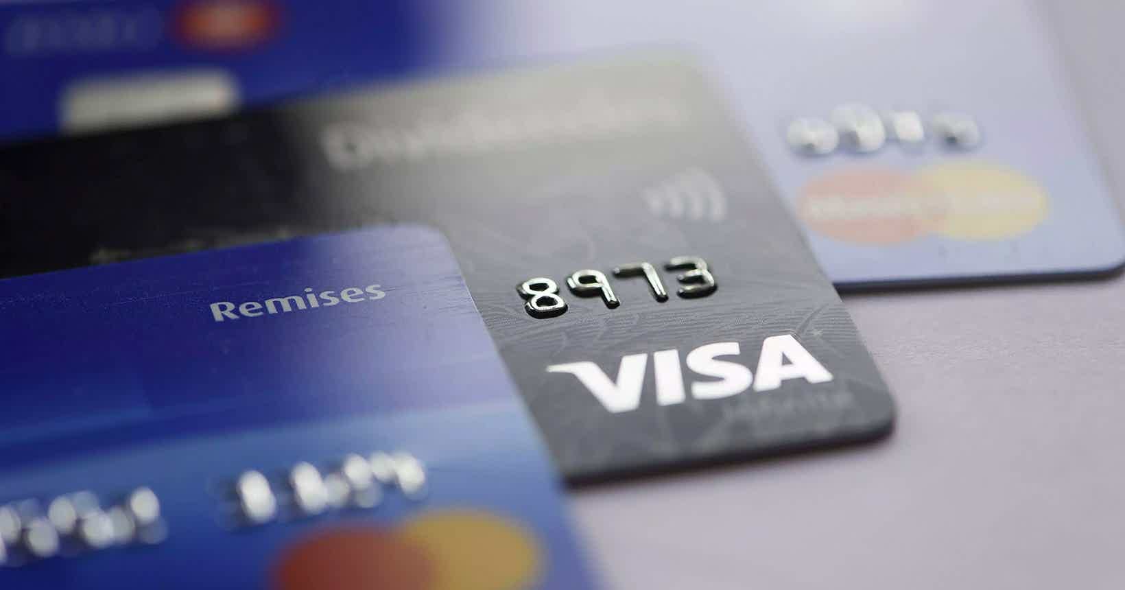 Cartão de crédito Visa 