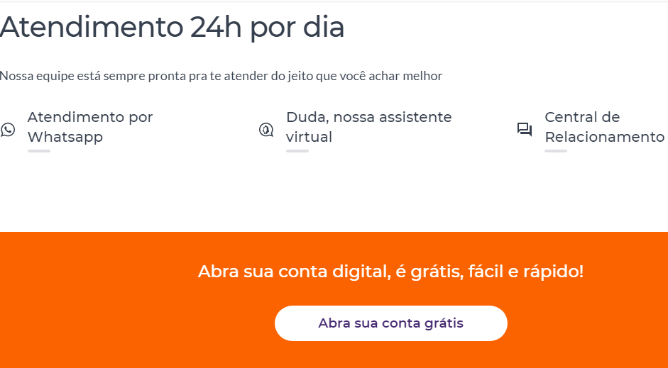Ficou alguma dúvida? Entre em contato com o banco BMG. Fonte: BMG.