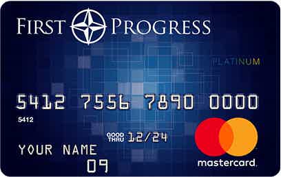 cartão First Progress Platinum Prestige Mastercard® Secured