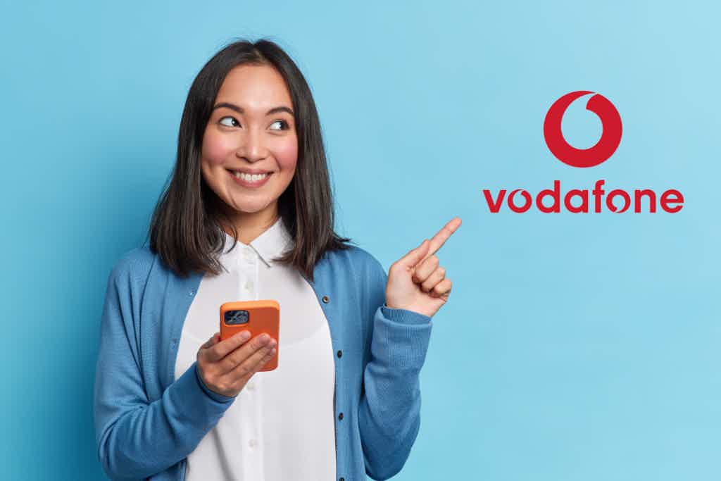 Veja tudo sobre a opção de cartão de crédito Vodafone aqui. Fonte: Vodafone / Freepik.