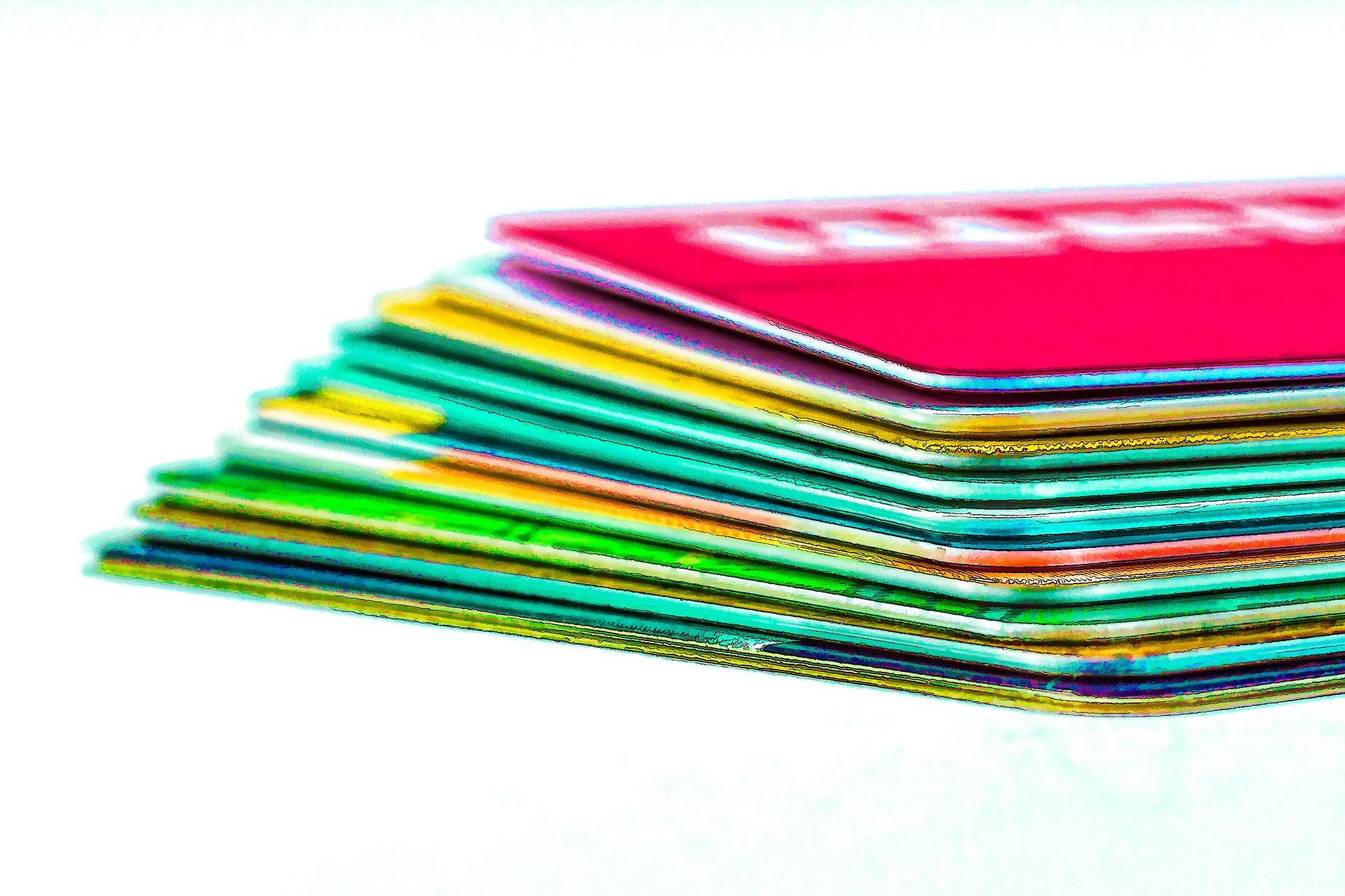Excesso de cartões de crédito (Imagem: Pixabay)