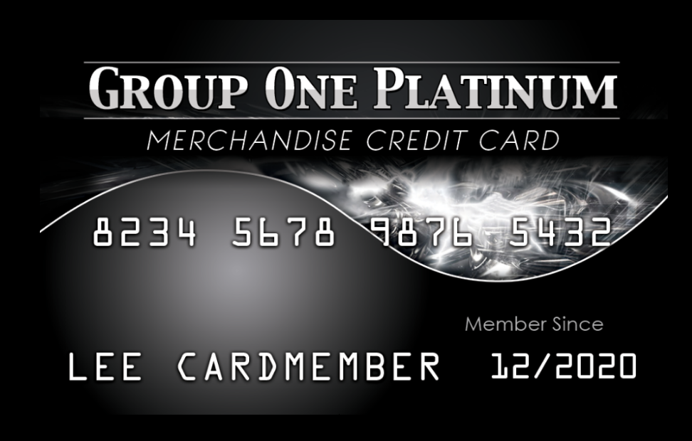Find out how to apply for the Group One Platinum card! Source: Group One.