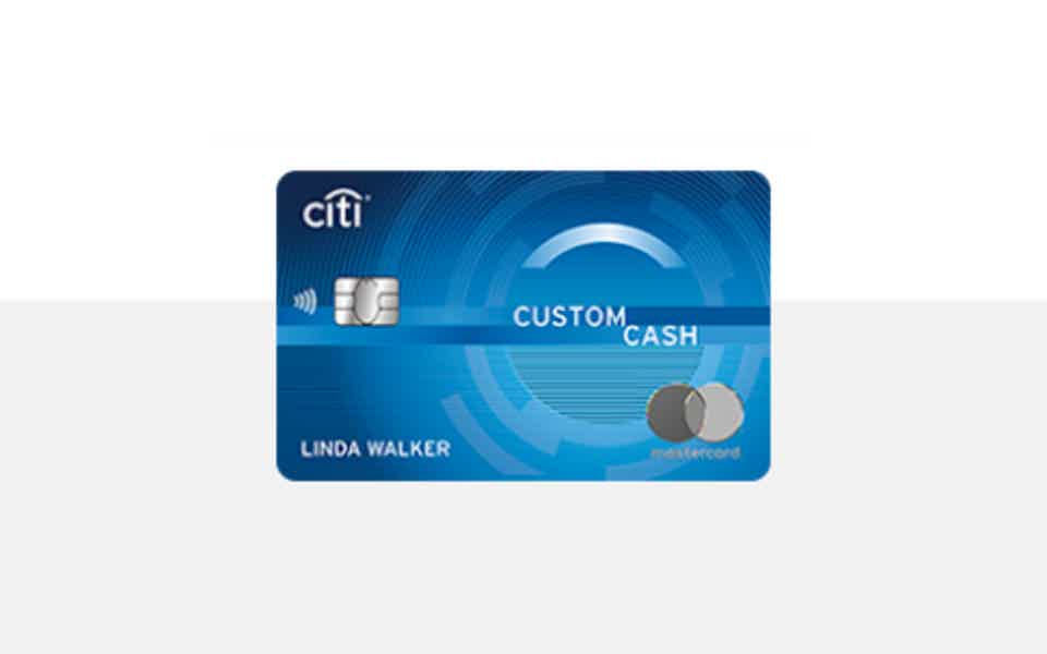 Citi Custom Cash℠ credit card