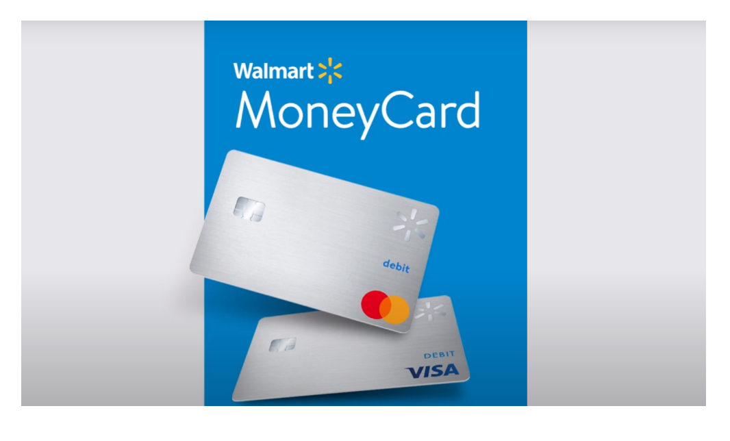 Learn more about this debit card. Source: YouTube Walmart MoneyCard.