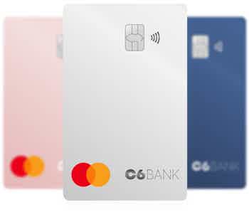 O cartão de débito do C6 vem junto com a conta digital. Fonte: C6 Bank.