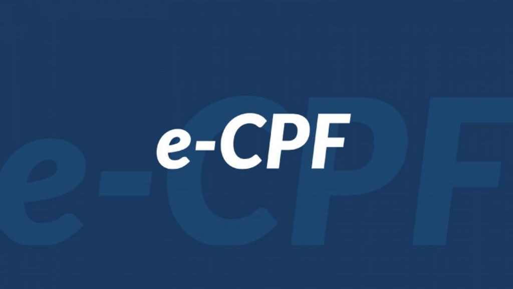 O que é o CPF digital ou e-CPF?