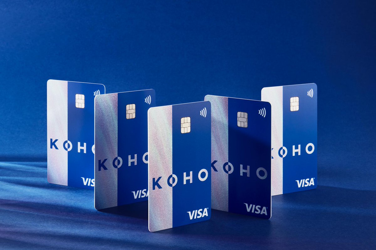 See how to apply for the KOHO Premium Visa. Source: Twitter KOHO.