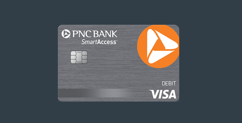 Check out our SmartAccess Prepaid Visa debit card review! Source: PNC Bank