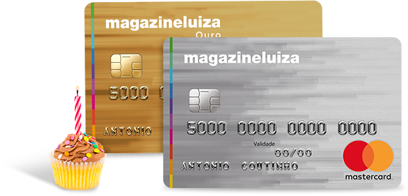 Mas, afinal, como funciona o cartão de crédito Magazine Luiza Ouro. Fonte: Magazine Luiza.