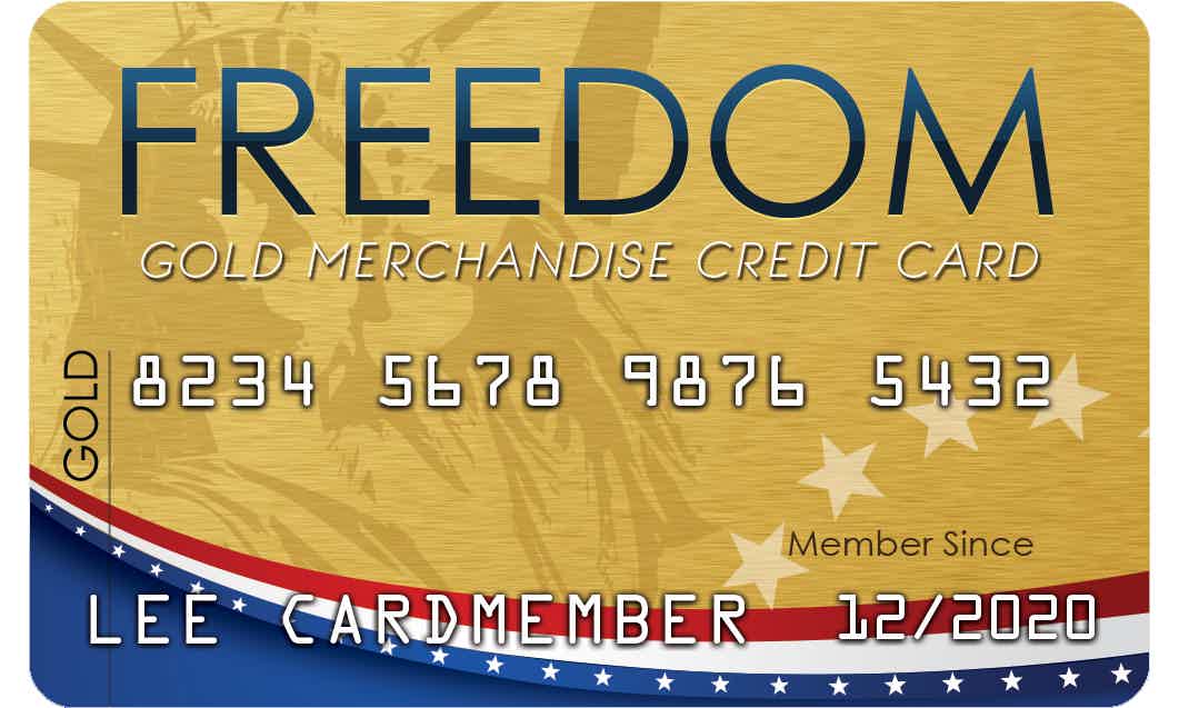 Freedom Gold card