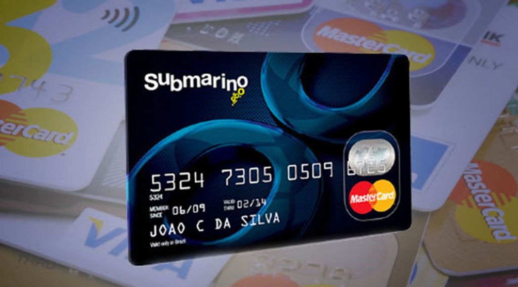 Características do cartão de crédito Submarino