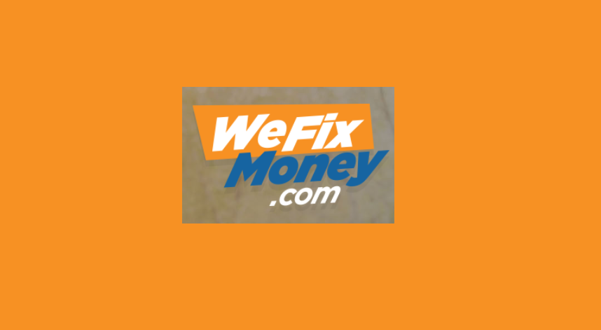 We Fix Money logo