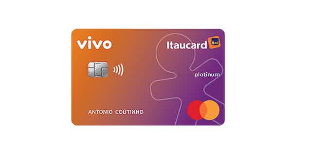 Cartão de Crédito Vivo Itaucard. Imagem: Itaú