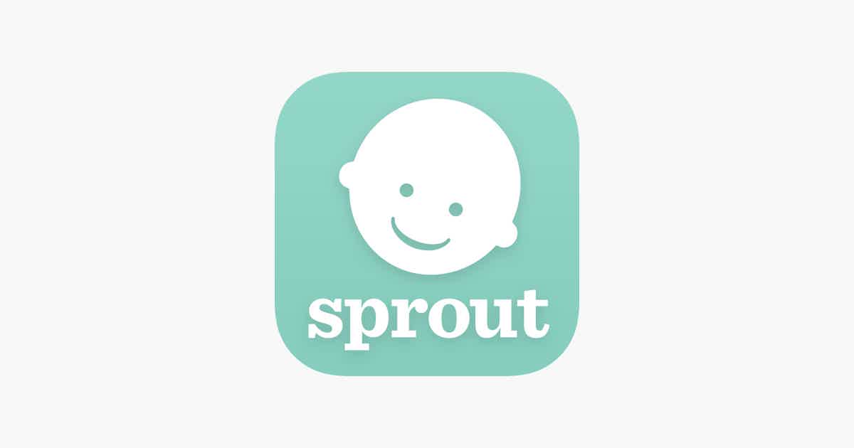 Conheça o aplicativo para grávida Sprout. Fonte: App Store.