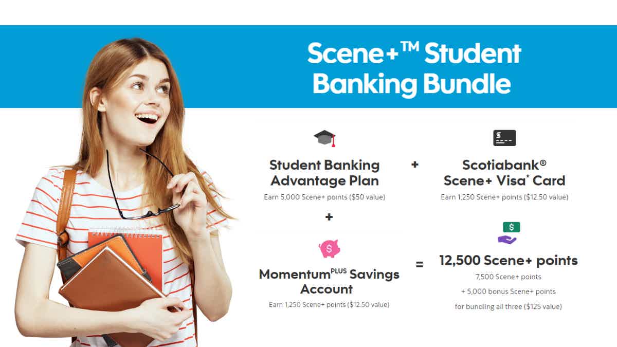This Scotiabank promotion has everything a student needs. Source: The Mister Finance.