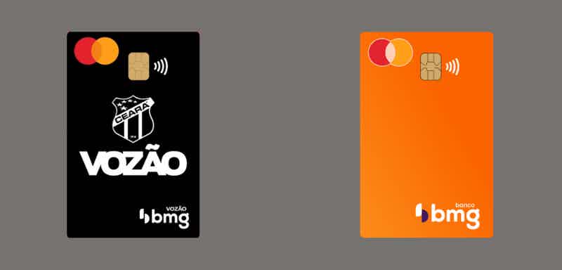 Escolha, portanto, o seu cartão preferido do BMG. Fonte: Senhor Finanças / BMG.