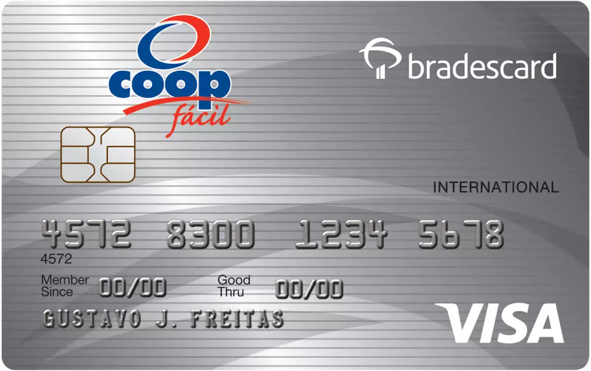 Cartão de crédito Coopfacil Visa Internacional