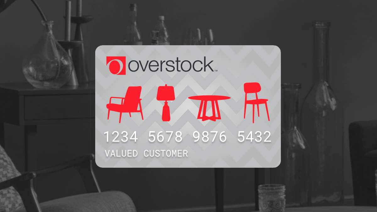 See what the benefits of this credit card are. Source: Overstock.