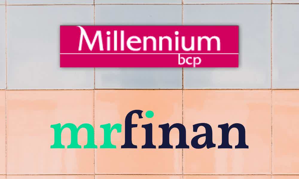 Compare o crédito pessoal Millennium BCP e o MrFinan. Fonte: Senhor Finanças / Millennium BCP / MrFinan.