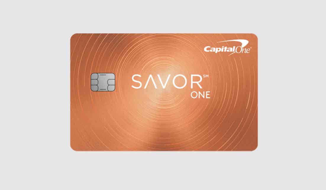 SavorOne Rewards for Good Credit review. Source: Capital One.