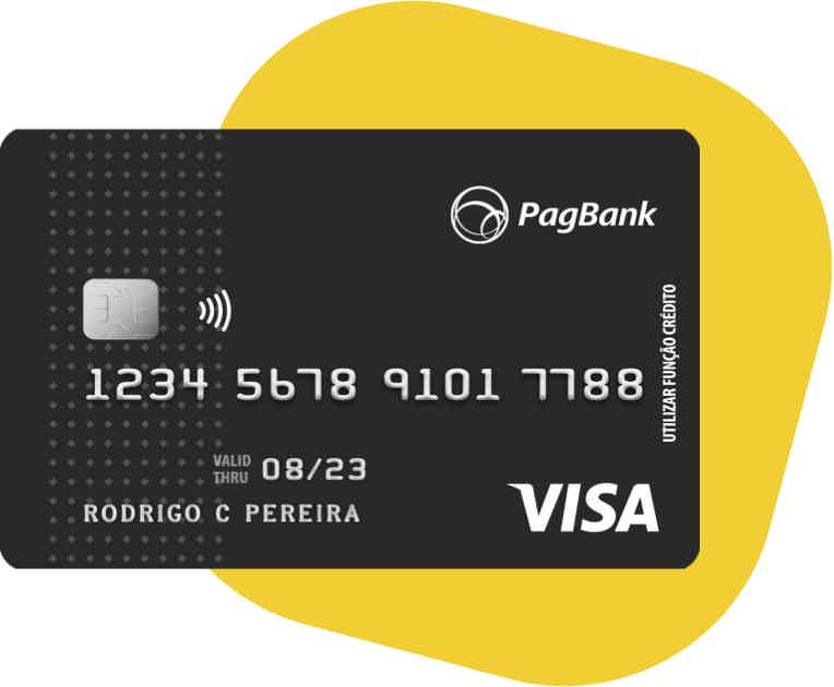 Saiba aqui tudo sobre o cartão de crédito PagBank e veja se vale a pena pedir o seu. Fonte: PagBank.