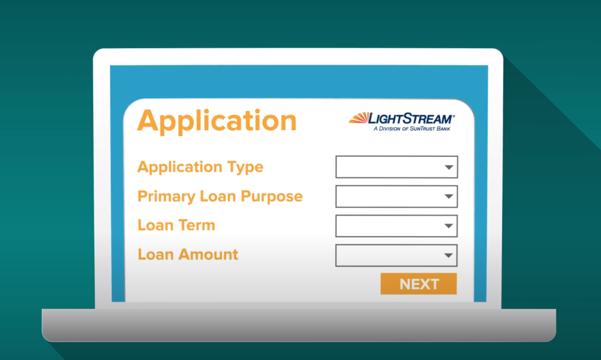 See how to apply online. Source: YouTube LightStream.