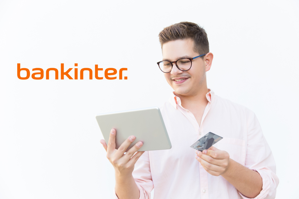 Veja o passo a passo de solicitação e saiba como ter um cartão de crédito Bankinter, de forma simples e segura. Fonte: Freepik + Bankinter.