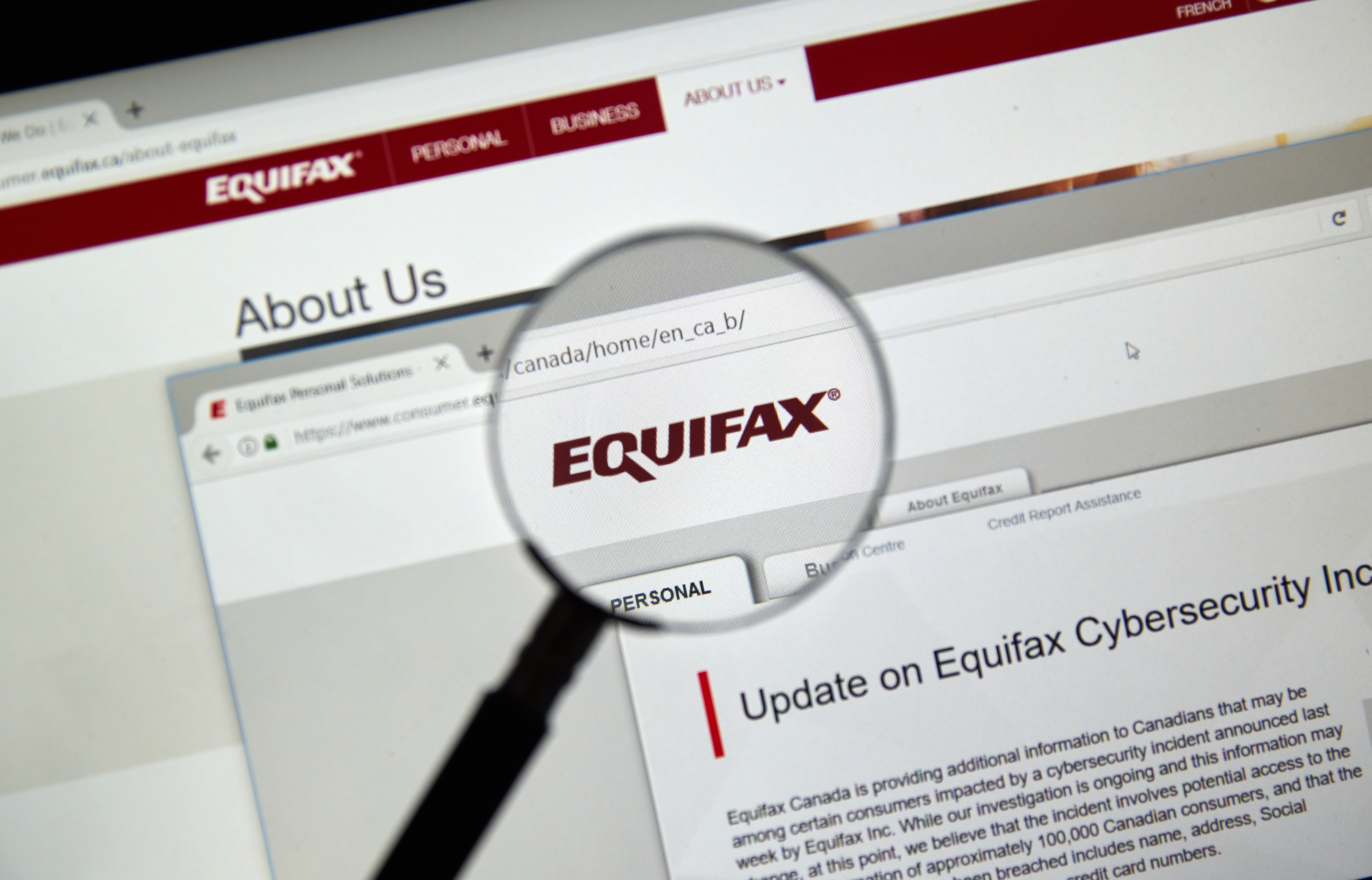 Equifax is one of the major credit bureaus and will help you keep track of your credit score. Source: Adobe Stock.