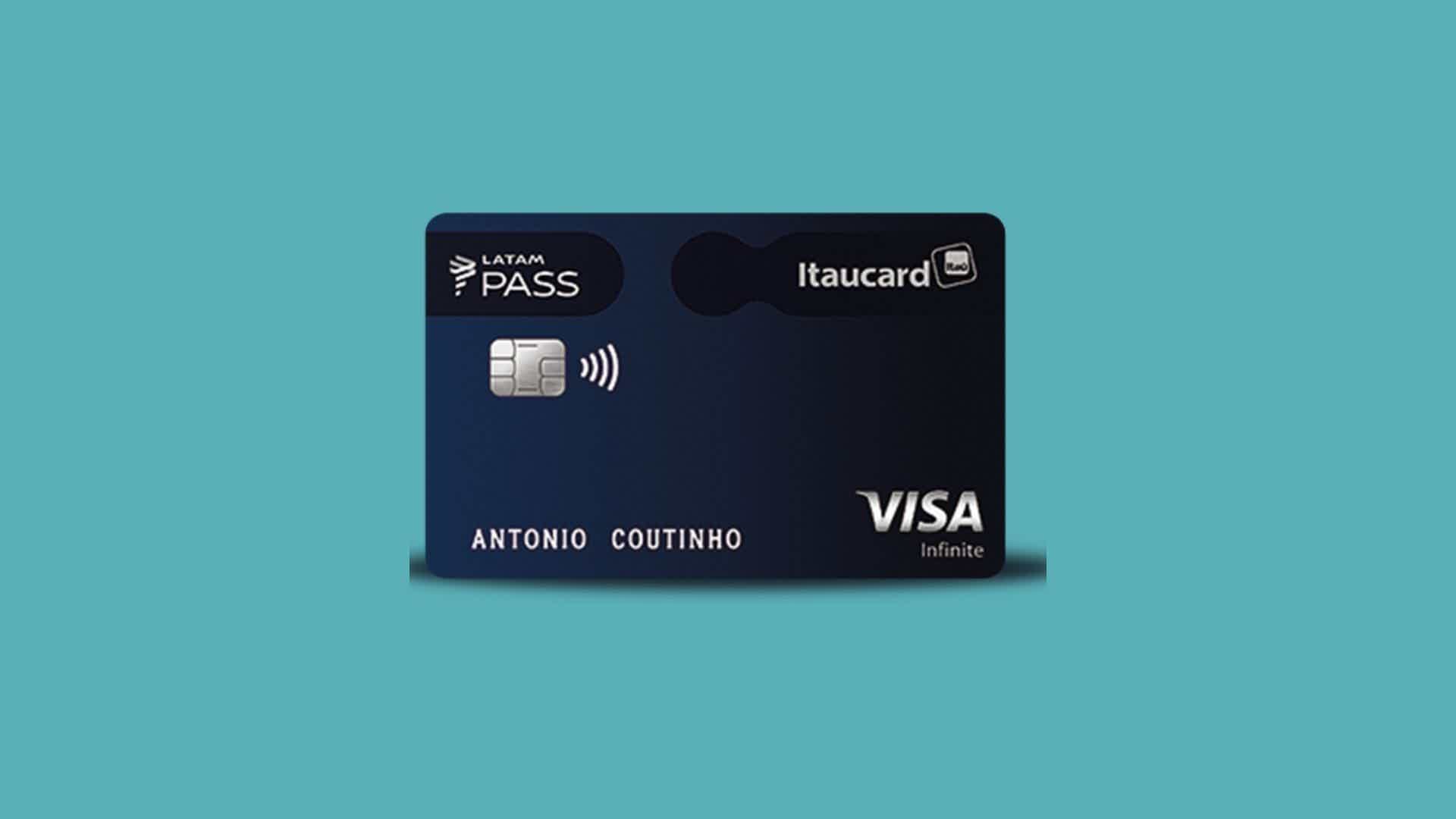 Conheça o LATAM Pass Itaucard Visa Infinite. Fonte: Itaú.
