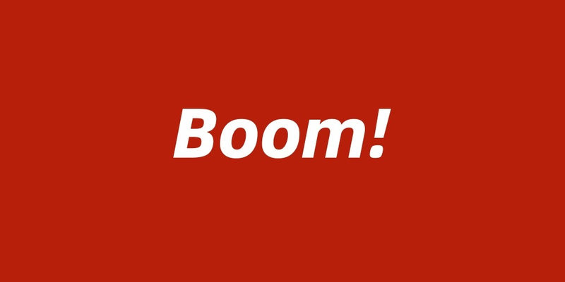 Check out the full review and get started with Boom today! Source: Boom Token Twitter.