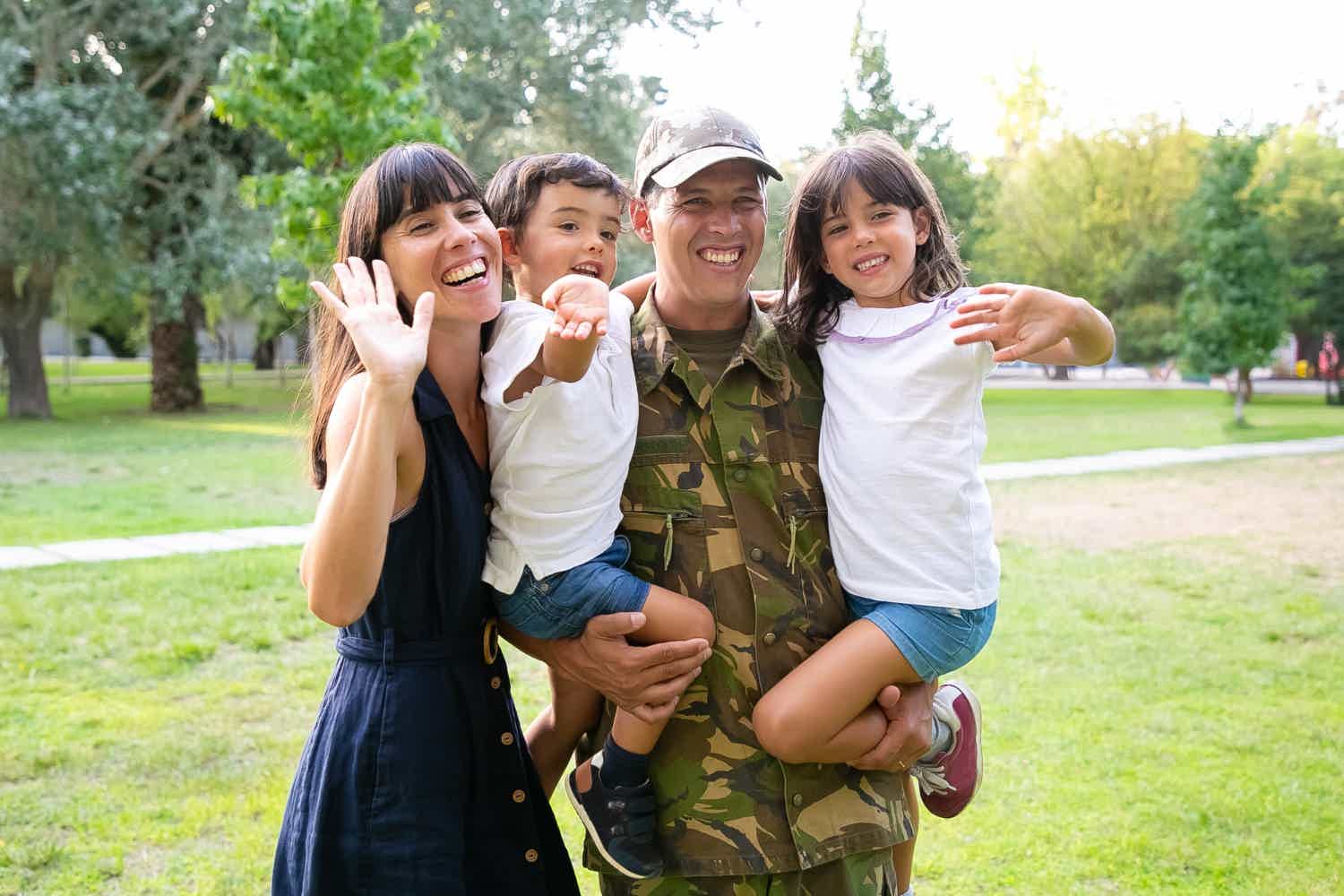 You deserve a good home to return to after serving in the military. Source: Freepik.