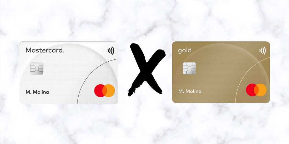 Então, qual cartão Master é melhor: Standard ou Gold? Fonte: Senhor Finanças / Mastercard.