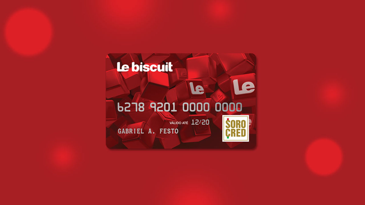 Conheça o cartão de crédito Le Biscuit