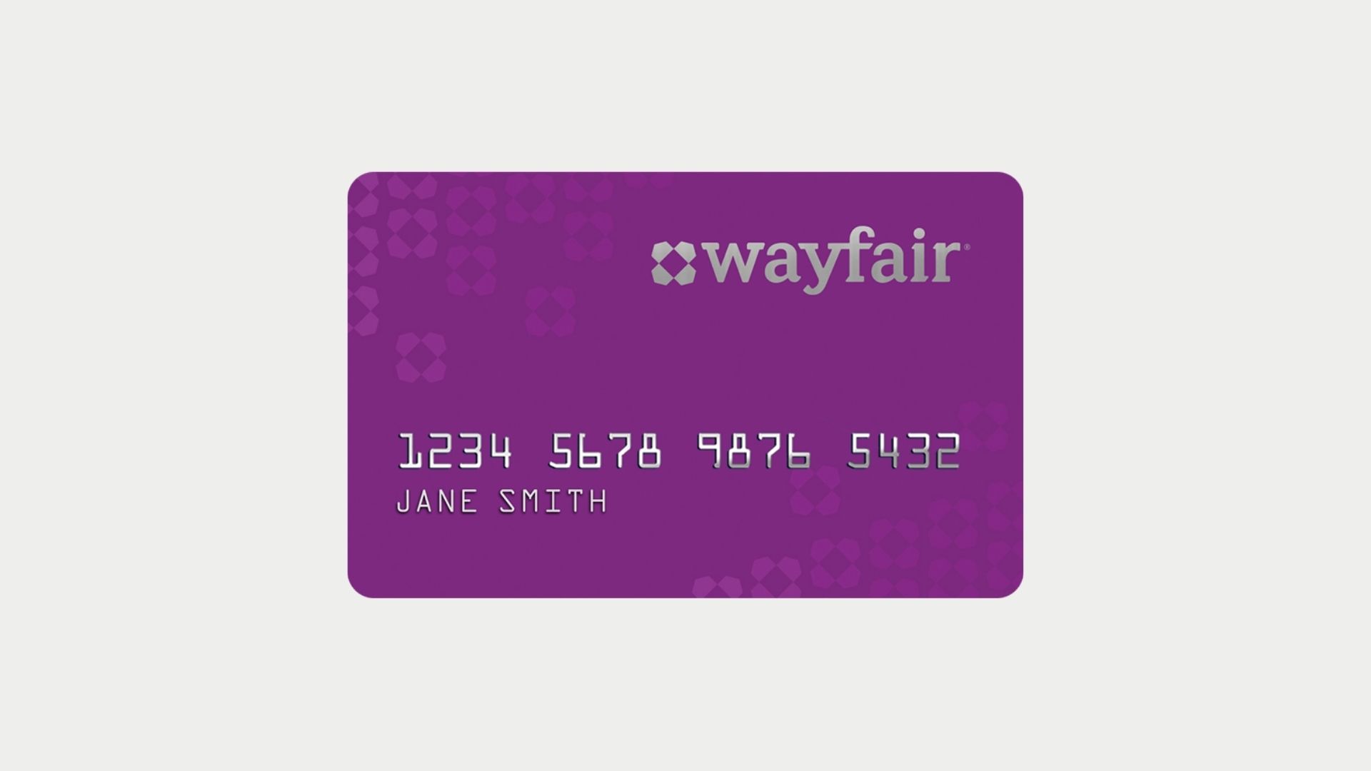 Como você pode solicitar o seu cartão Wayfair? Fonte: Wayfair.