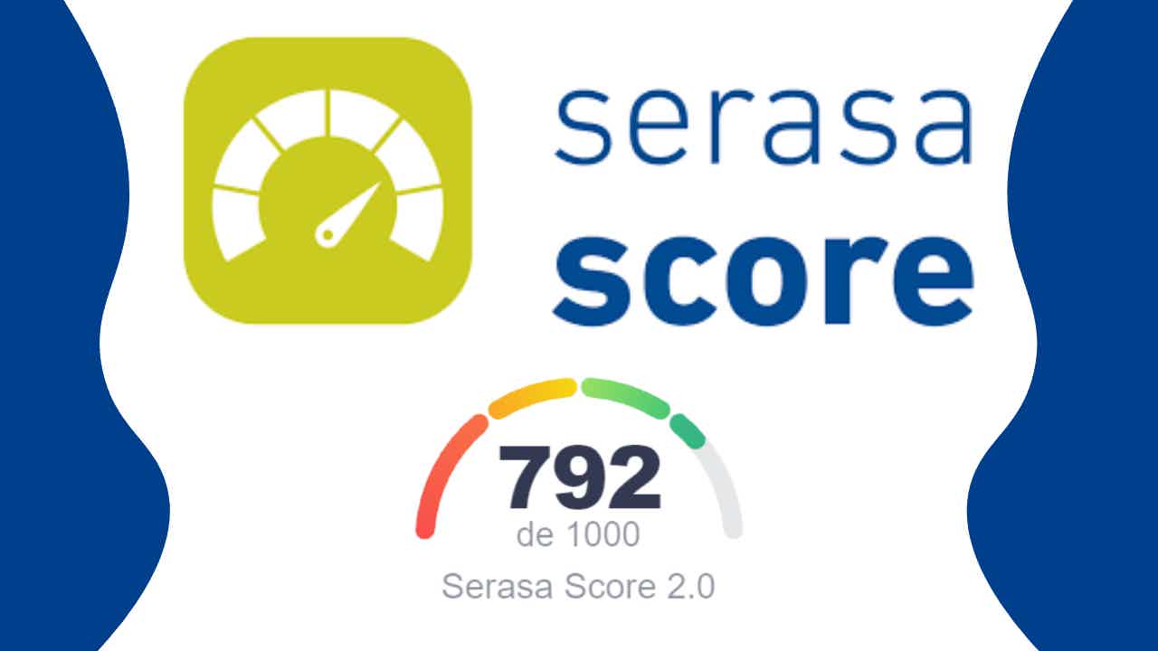 O Serasa Score mede a sua pontuação como consumidor. Fonte: Senhor Finanças / Serasa.