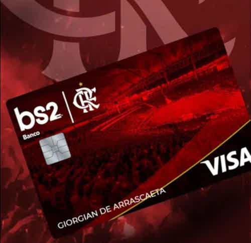 Cartão Flamengo. foto:BS2