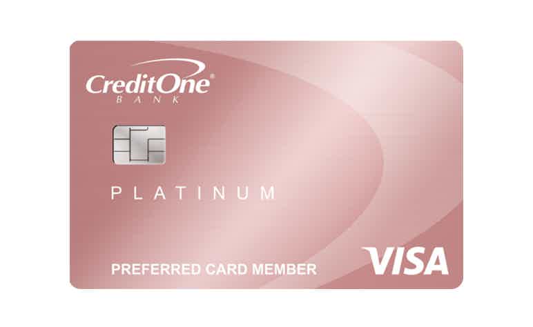 Credit One Bank®Platinum Rewards Visa with No Annual Fee