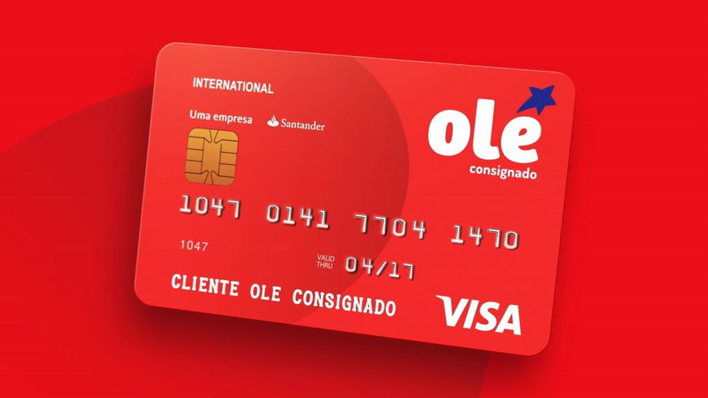 Cartão de crédito Consignado Olé
