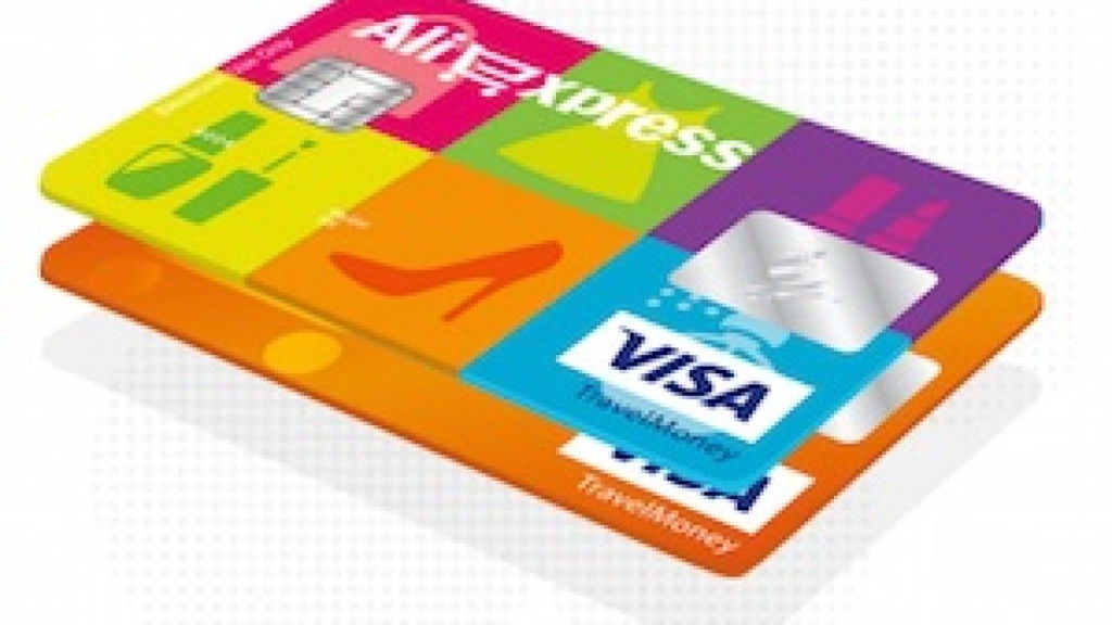 Cartão de crédito AliExpress
