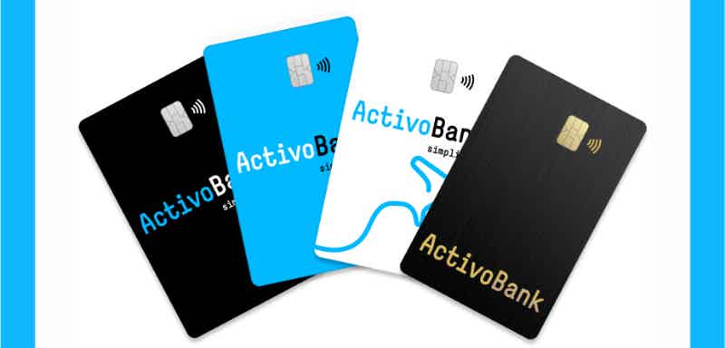 Cartão de crédito ActivoBank. Fonte: Senhor Finanças / ActivoBank.