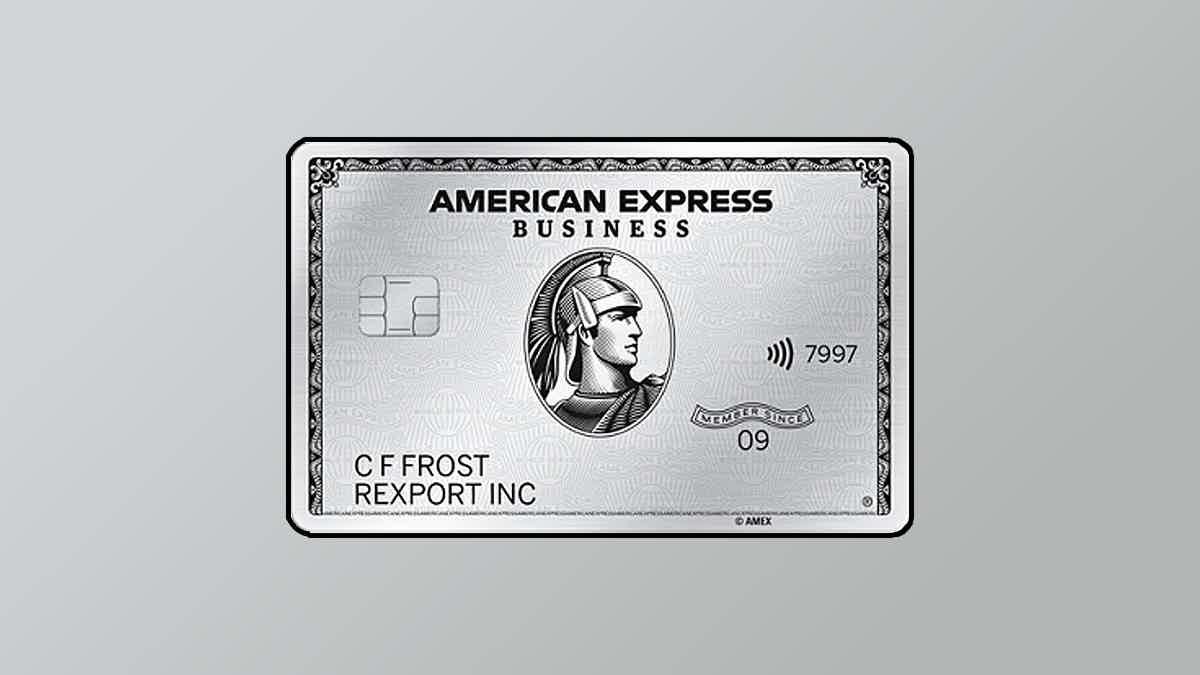Read our Business Platinum Card® from American Express review! Source: American Express.